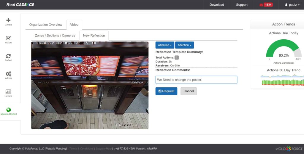 store video camera view security